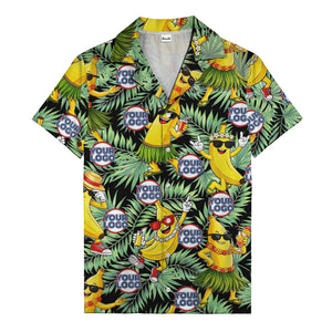 banana luau party cartoon bananas in sunglasses hawaiian shirt