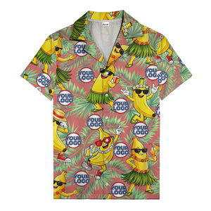 banana luau party cartoon bananas in sunglasses hawaiian shirt