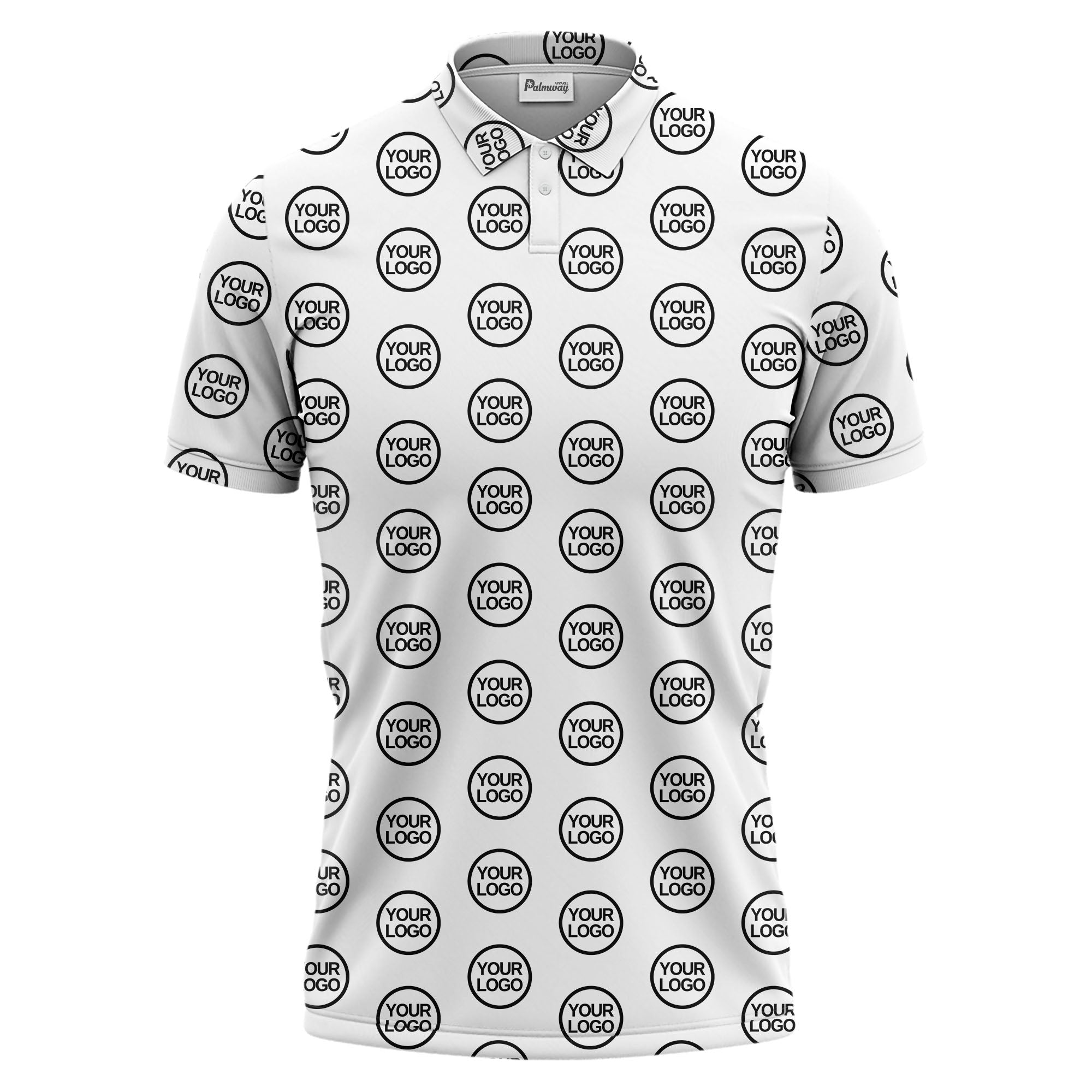 custom color branding polo shirt for teams — corporate logo uniform design
