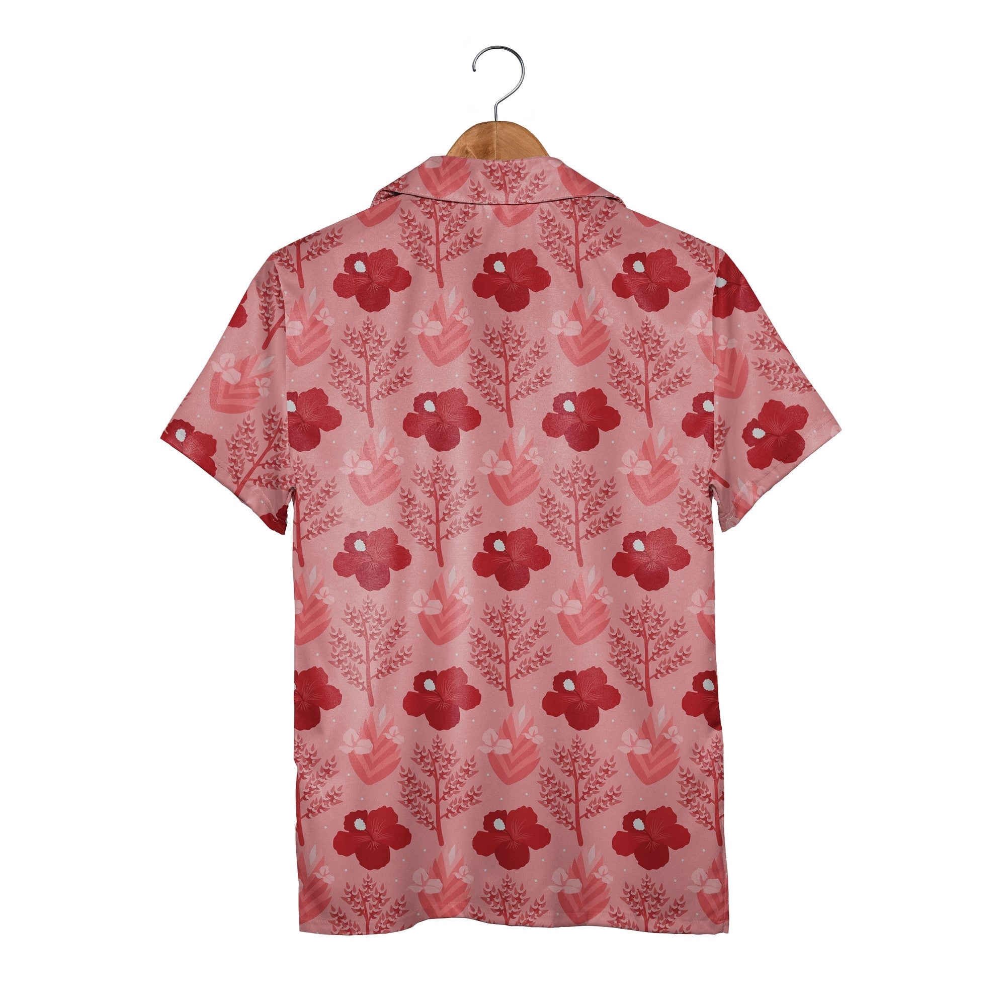 Sweet Valentine Hearts Hawaiian Shirt with Cupid Arrows and Envelopes
