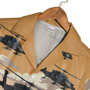Alaska Army National Guard 1St Battalion, 207Th Aviation Regiment Uh-60 Black Hawk Hawaiian Shirt