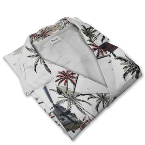 US Army Boeing MH-47G Chinook Trendy Hawaiian Shirt Military Inspired App