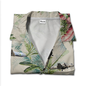 Us Navy Lockheed P-3 Orion Trendy Hawaiian Shirt, Short Sleeve Trendy Hawaiian Shirt For Men