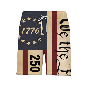 Betsy Ross Vintage Hawaiian Shirt - We The People Stars & Stripes Independence Day