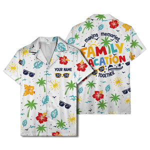 hibiscus palm sunglasses watercolor hawaiian shirt for men