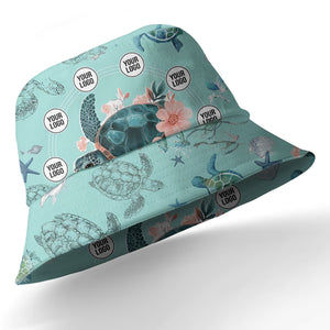 sea turtles swim through coral reef and hibiscus watercolor hawaiian shirt