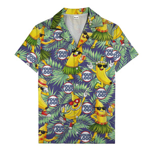 banana luau party cartoon bananas in sunglasses hawaiian shirt