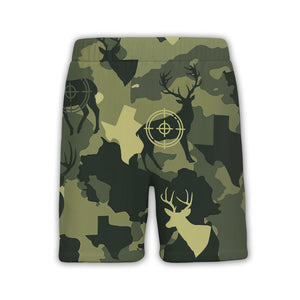Camouflage Deer Texas Gun Hunting Hawaiian Shirt