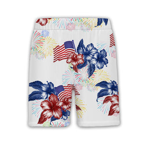 Red White And Blue 4Th Of July Hawaiian Shirt For Men And Women