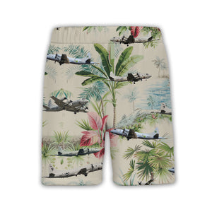 Us Navy Lockheed P-3 Orion Trendy Hawaiian Shirt, Short Sleeve Trendy Hawaiian Shirt For Men