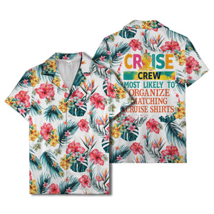 watercolor hibiscus palm birds of paradise hawaiian shirt for beach days
