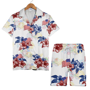Red White And Blue 4Th Of July Hawaiian Shirt For Men And Women