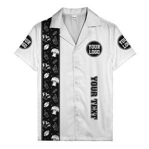 football helmets jerseys foam fingers black white hawaiian shirt for men
