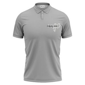luxury minimalist custom golf club logo polo shirt for men