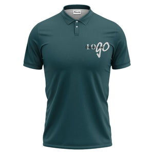 luxury minimalist custom golf club logo polo shirt for men