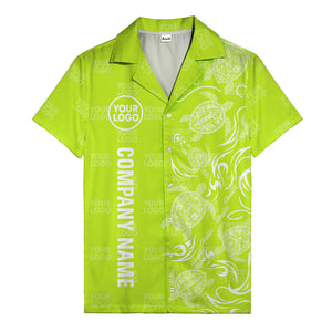 tribal black sea turtles riding waves hawaiian shirt
