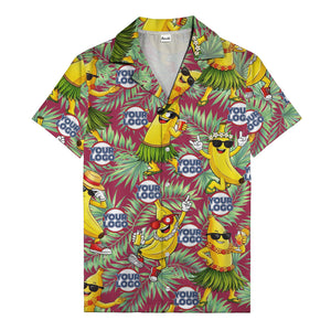 banana luau party cartoon bananas in sunglasses hawaiian shirt