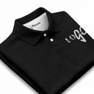 luxury minimalist custom golf club logo polo shirt for men