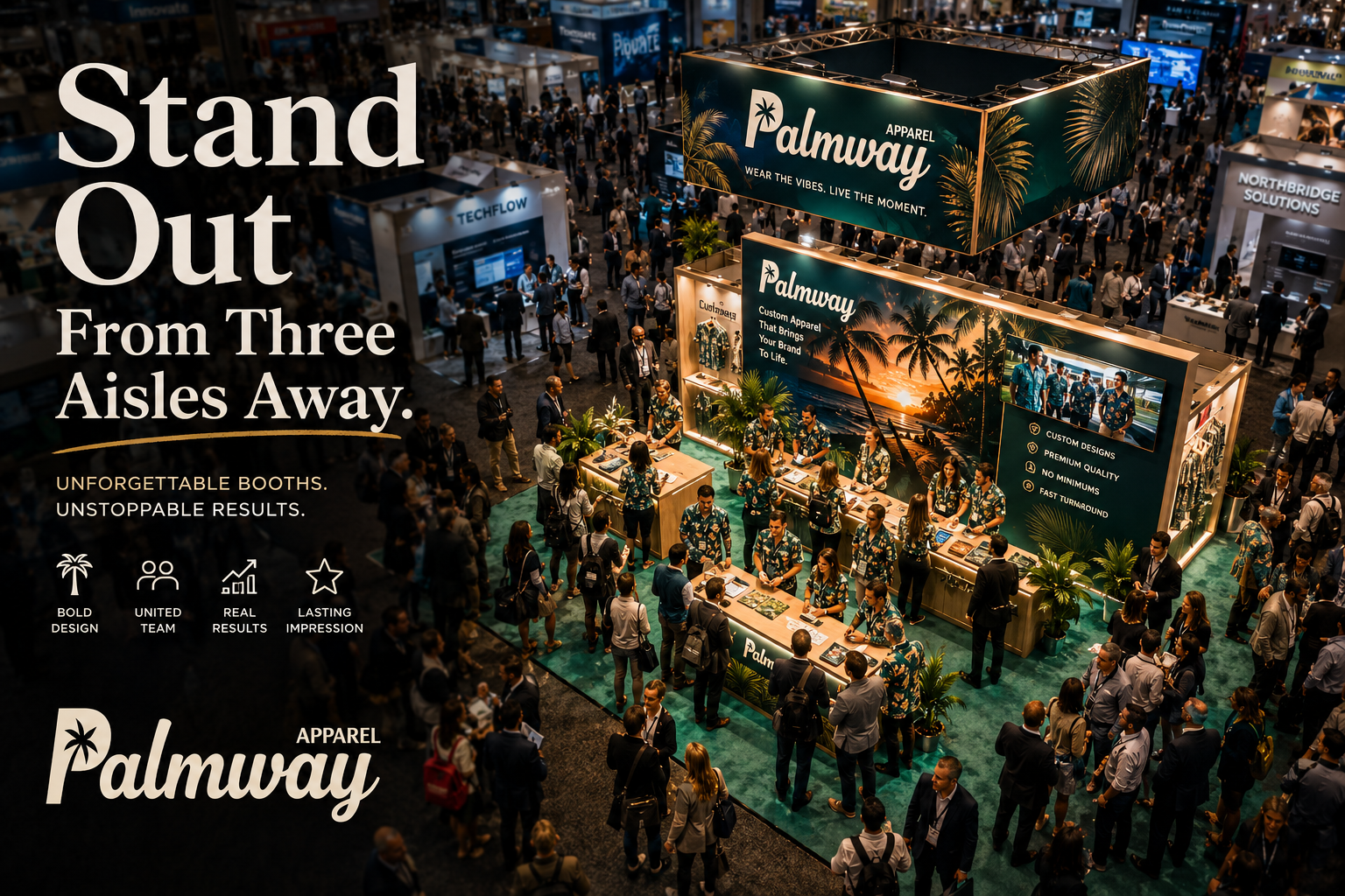Trade Show Booth Ideas That Stop Foot Traffic