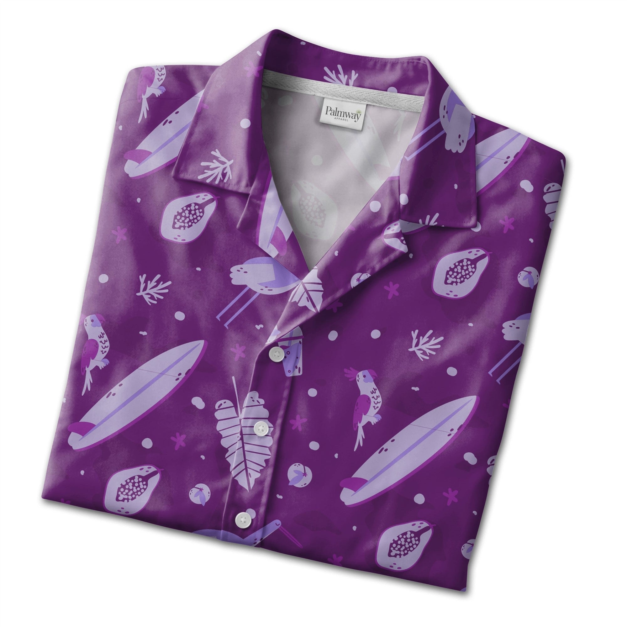 Purple Hawaiian Shirts