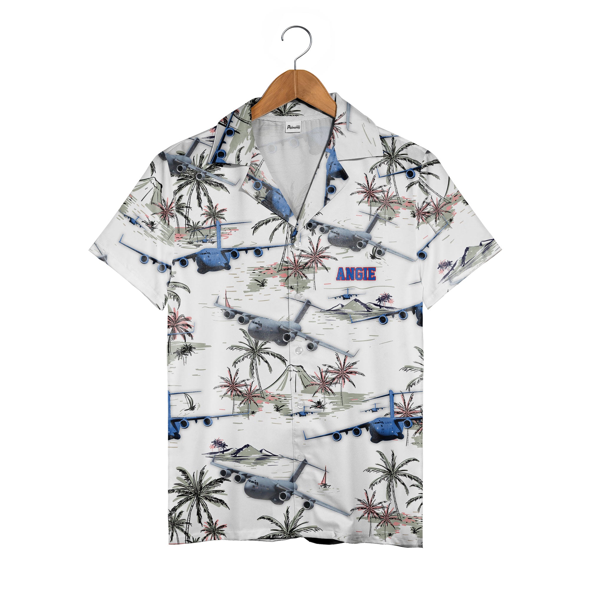 Airplane Tropical Trendy Angie