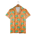 Beach Day Hawaiian Shirt with Surfboards and Citrus Slices