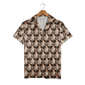Custom Baby Photo Hawaiian Shirt - Personalized Hexagon Pattern Family Gift Idea