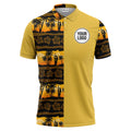 tropical sunset surfer polo shirt hawaiian shirt