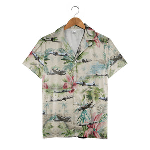 Us Navy Lockheed P-3 Orion Trendy Hawaiian Shirt, Short Sleeve Trendy Hawaiian Shirt For Men