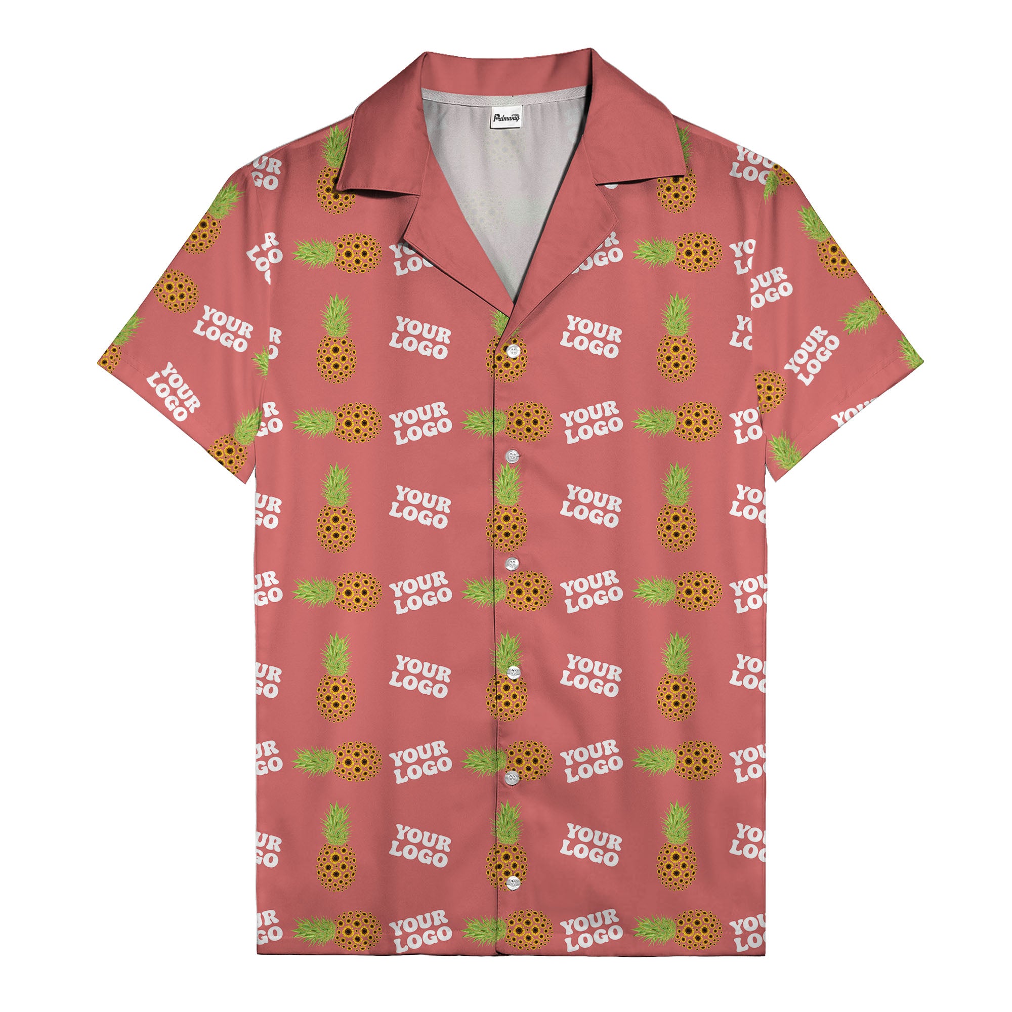 sunflower pineapple mosaic hawaiian shirt for men