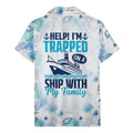 watercolor surfboards & sea turtles hawaiian shirt aloha button down