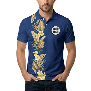 tropical floral polo shirt custom polo shirt