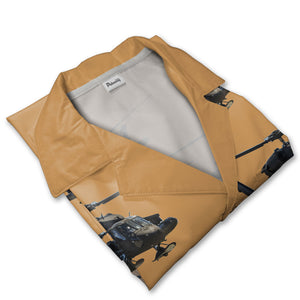 Alaska Army National Guard 1St Battalion, 207Th Aviation Regiment Uh-60 Black Hawk Hawaiian Shirt