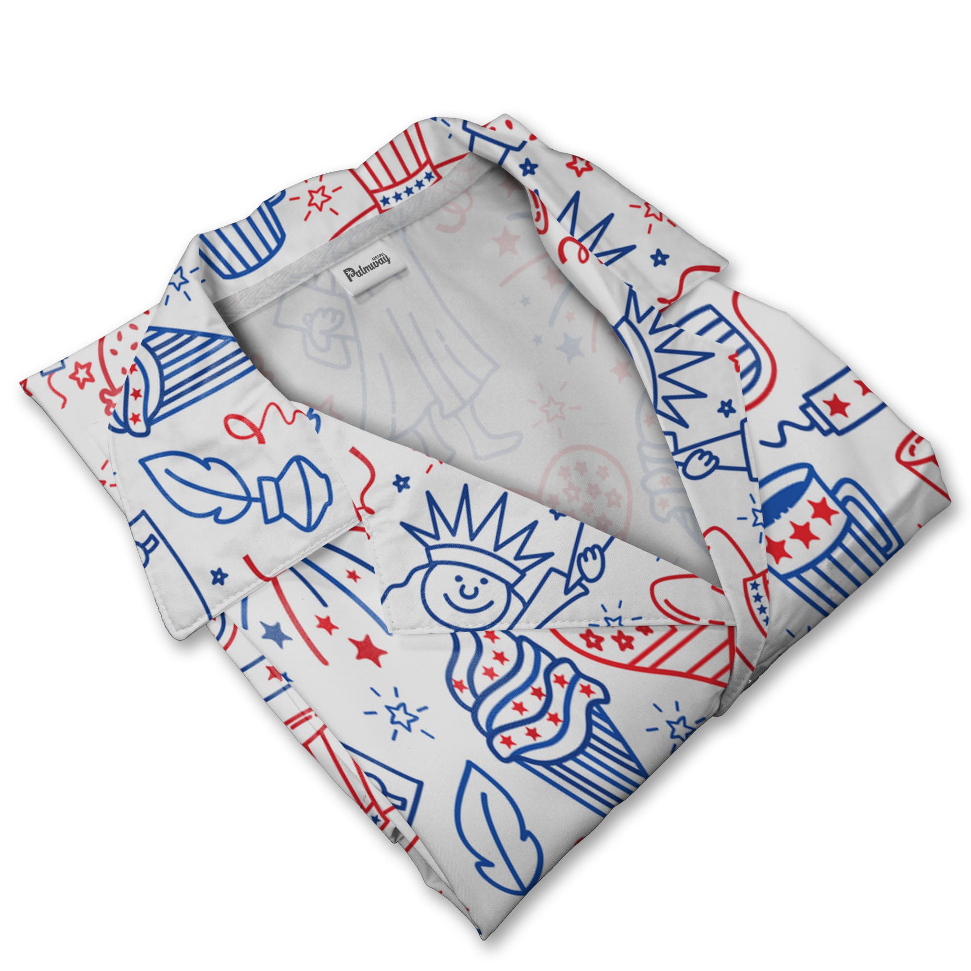 America Independence Day Fourth Of July Cool Art Hawaiian Shirt