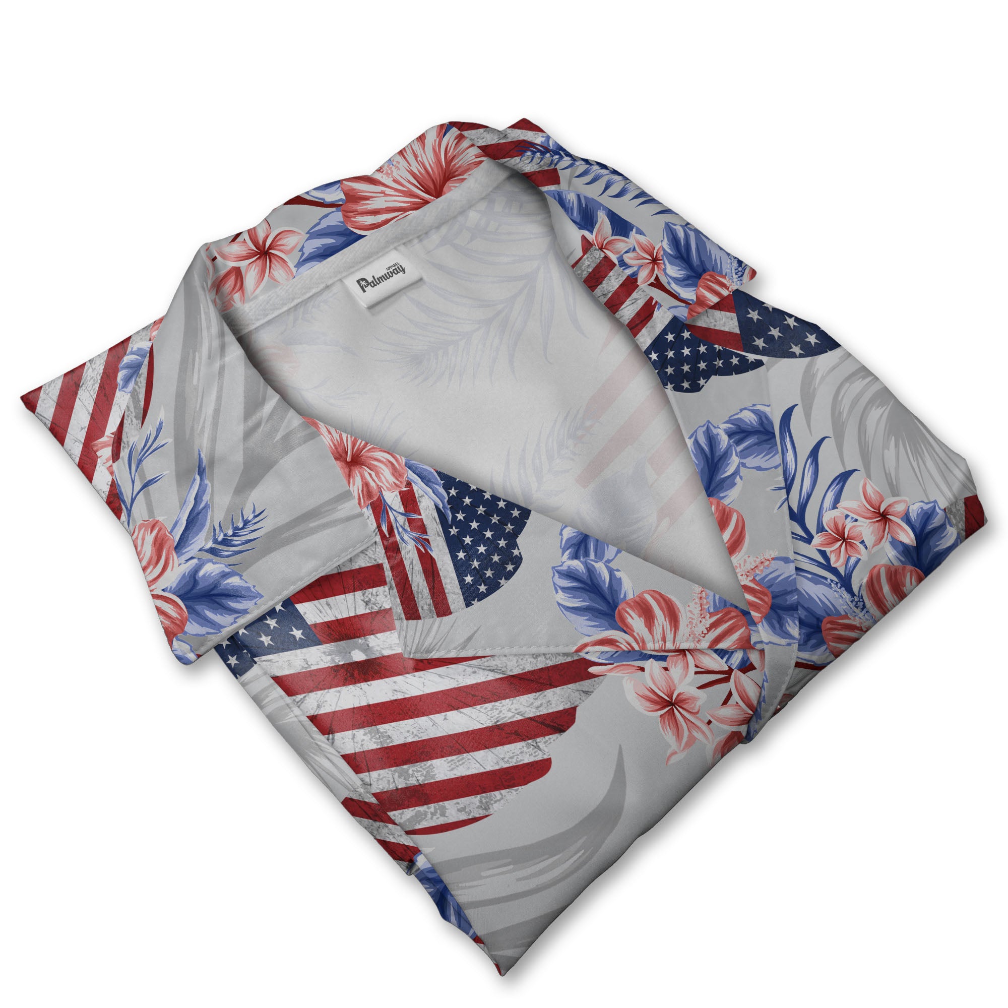 American Flag Aloha Beach Gift Hawaiian Shirt For Men And Women