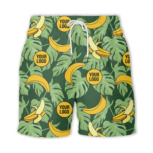 banana bunches & monstera leaves hawaiian shirt for beach vacations