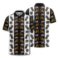 pineapple sea turtle hibiscus custom logo polo shirt