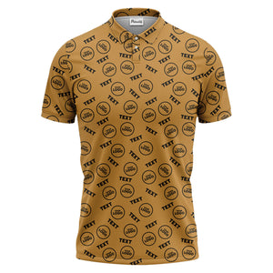 custom logo text polo shirt custom polo shirt