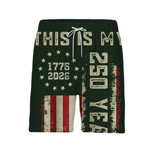 250 Years of Freedom Vintage Hawaiian Shirt - Distressed Stars & Stripes Anniversary