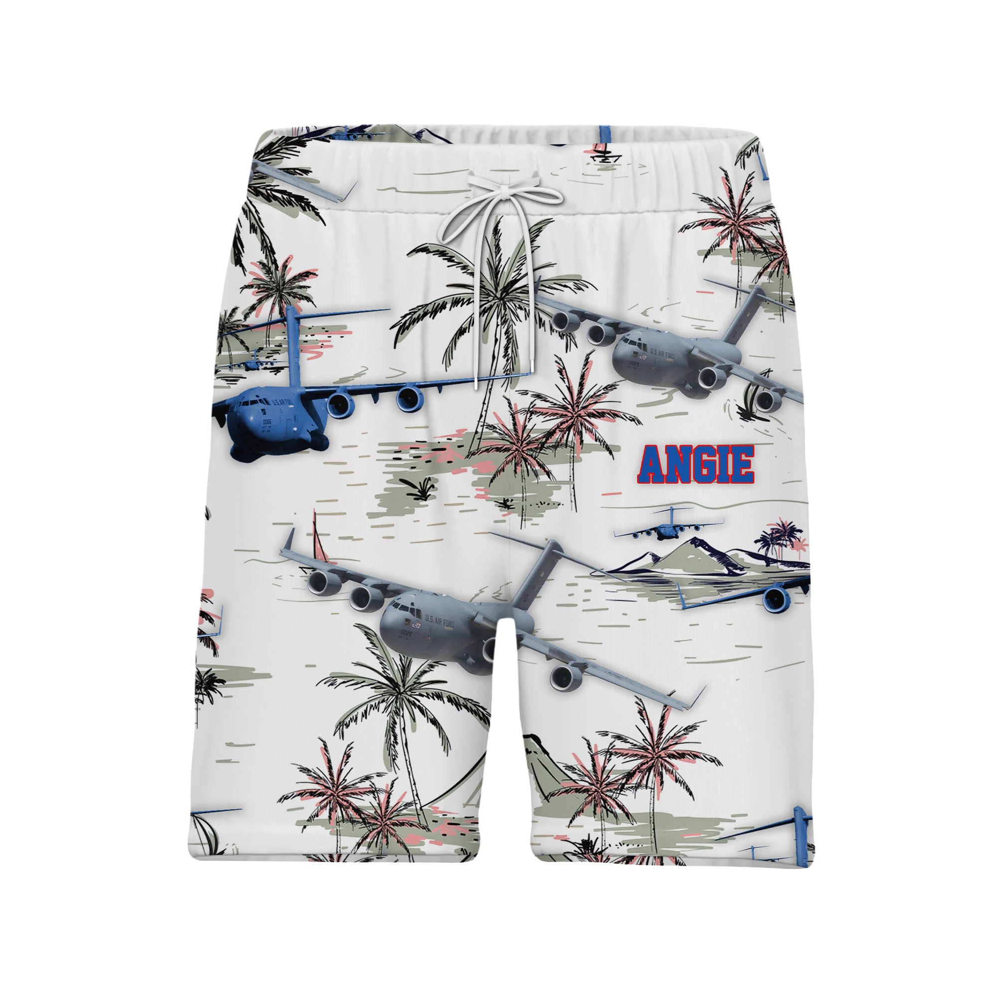 Airplane Tropical Trendy Angie