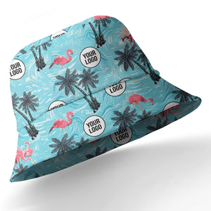 caribbean flamingos & palm trees vintage aloha hawaiian shirt