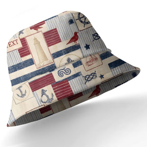 nautical anchors sailboats lighthouses patchwork hawaiian shirt