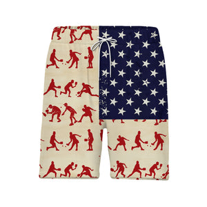 Pickleball American Flag Hawaiian Shirt - Patriotic Stars Distressed USA Sport