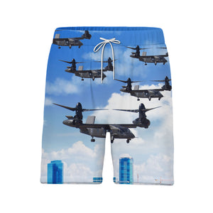 Us Army Bell V-280 Valor Flying Over Fort Worth, Texas Trendy Hawaiian Shirt2