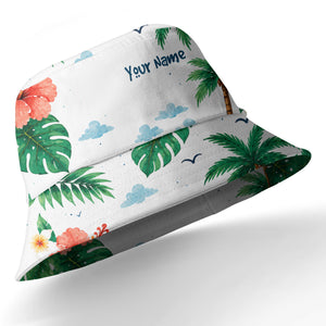 watercolor cruise ship hibiscus palm ocean wave hawaiian shirt