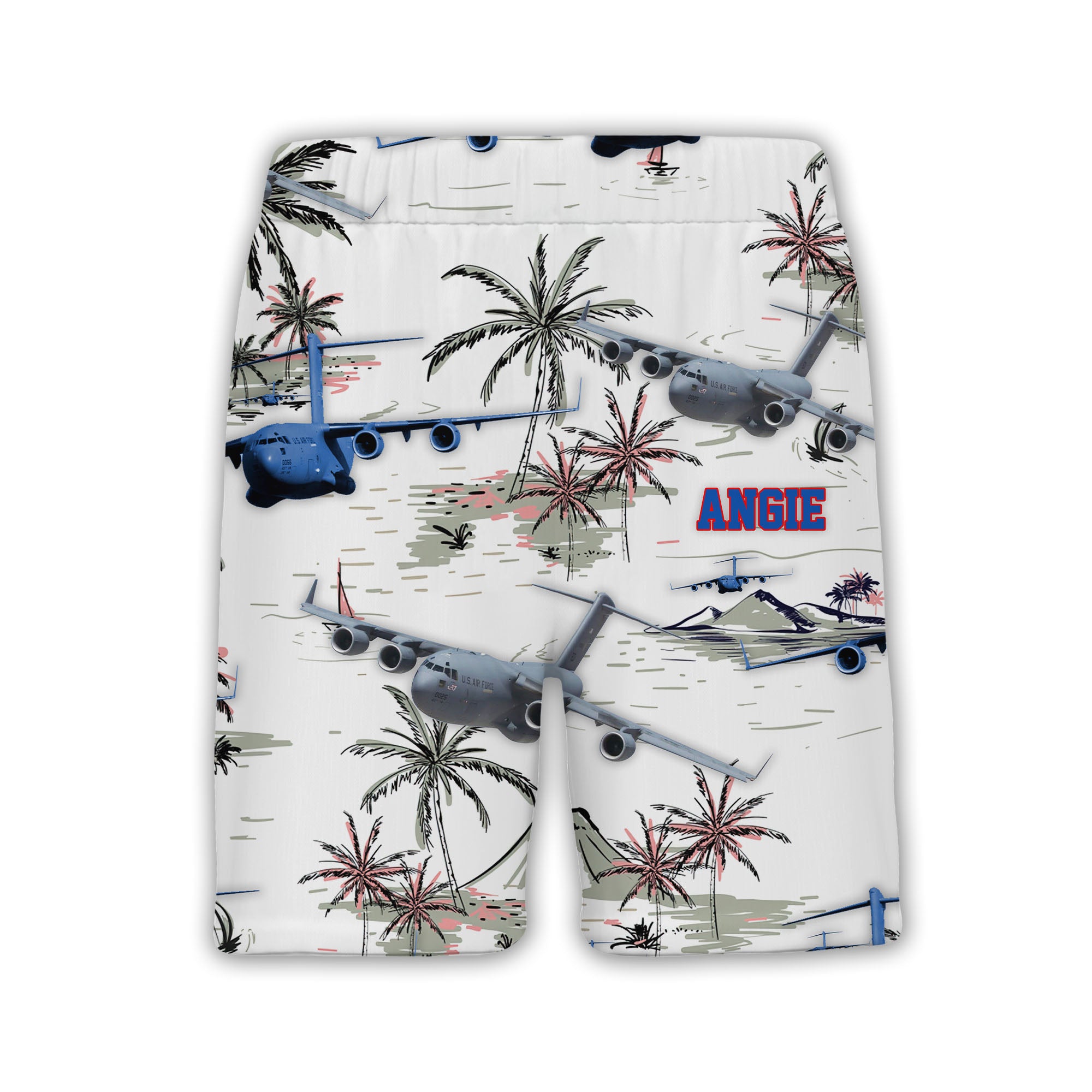 Airplane Tropical Trendy Angie