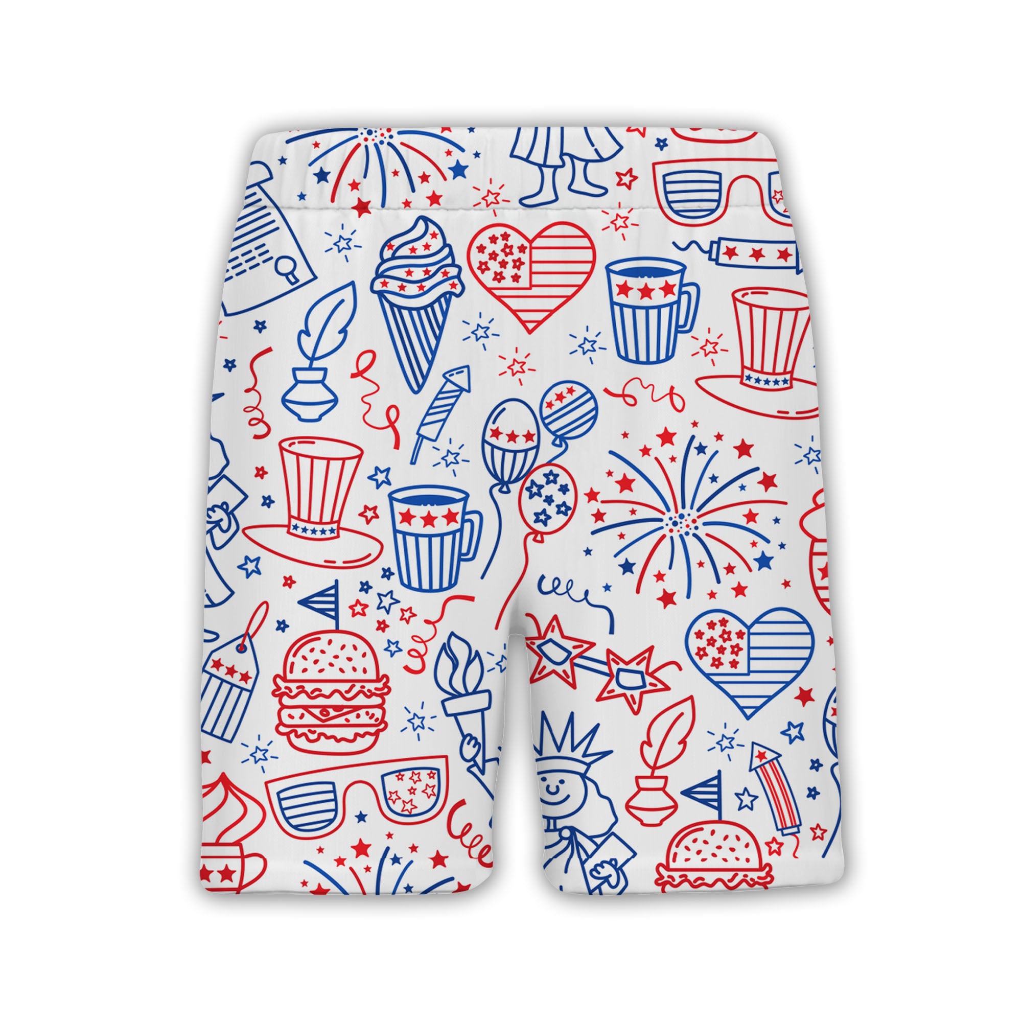 America Independence Day Fourth Of July Cool Art Hawaiian Shirt