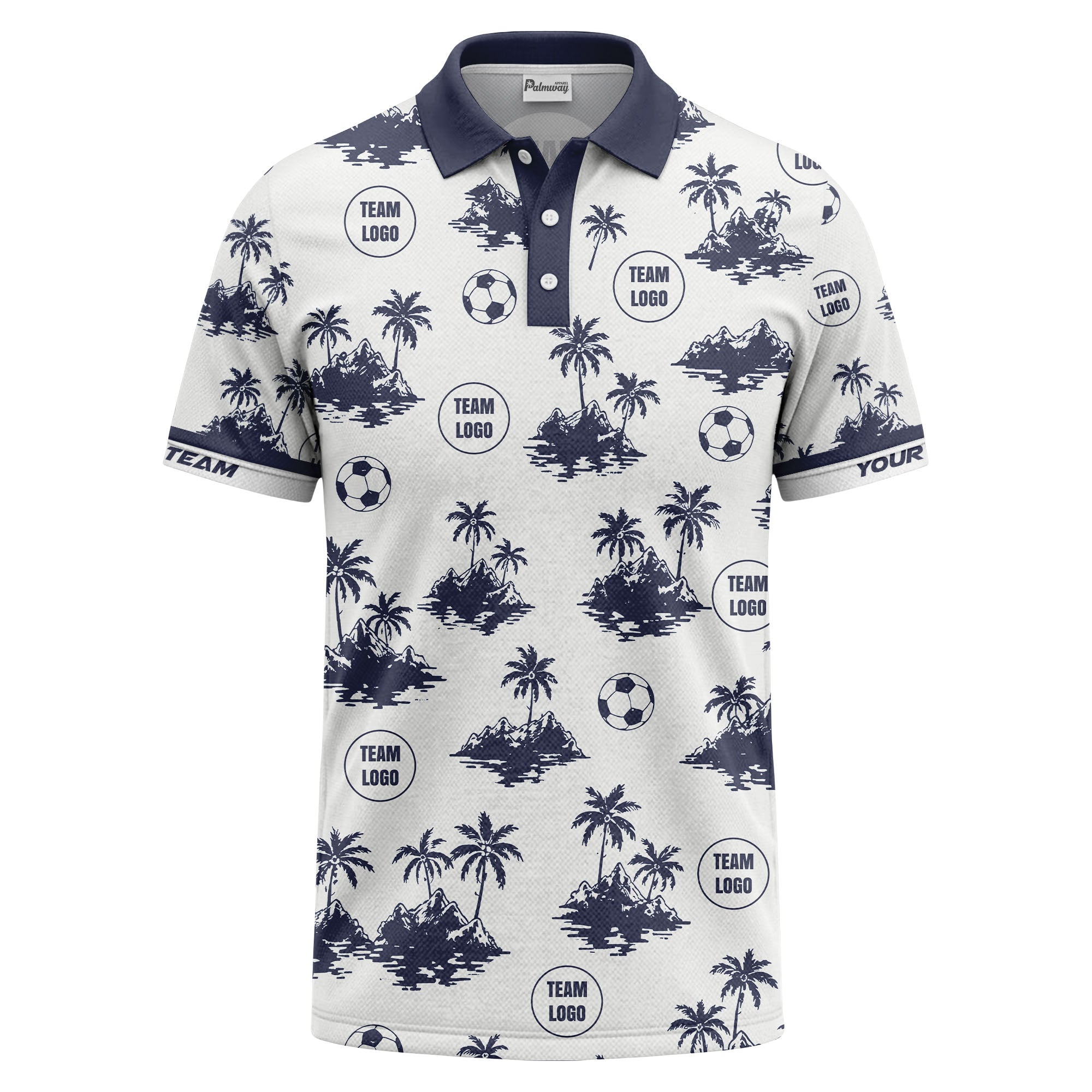palm mountain soccer repeat polo shirt for men