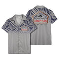 Men’s Custom Handyman Hawaiian Shirt – Personalized Business Logo Work Shirt