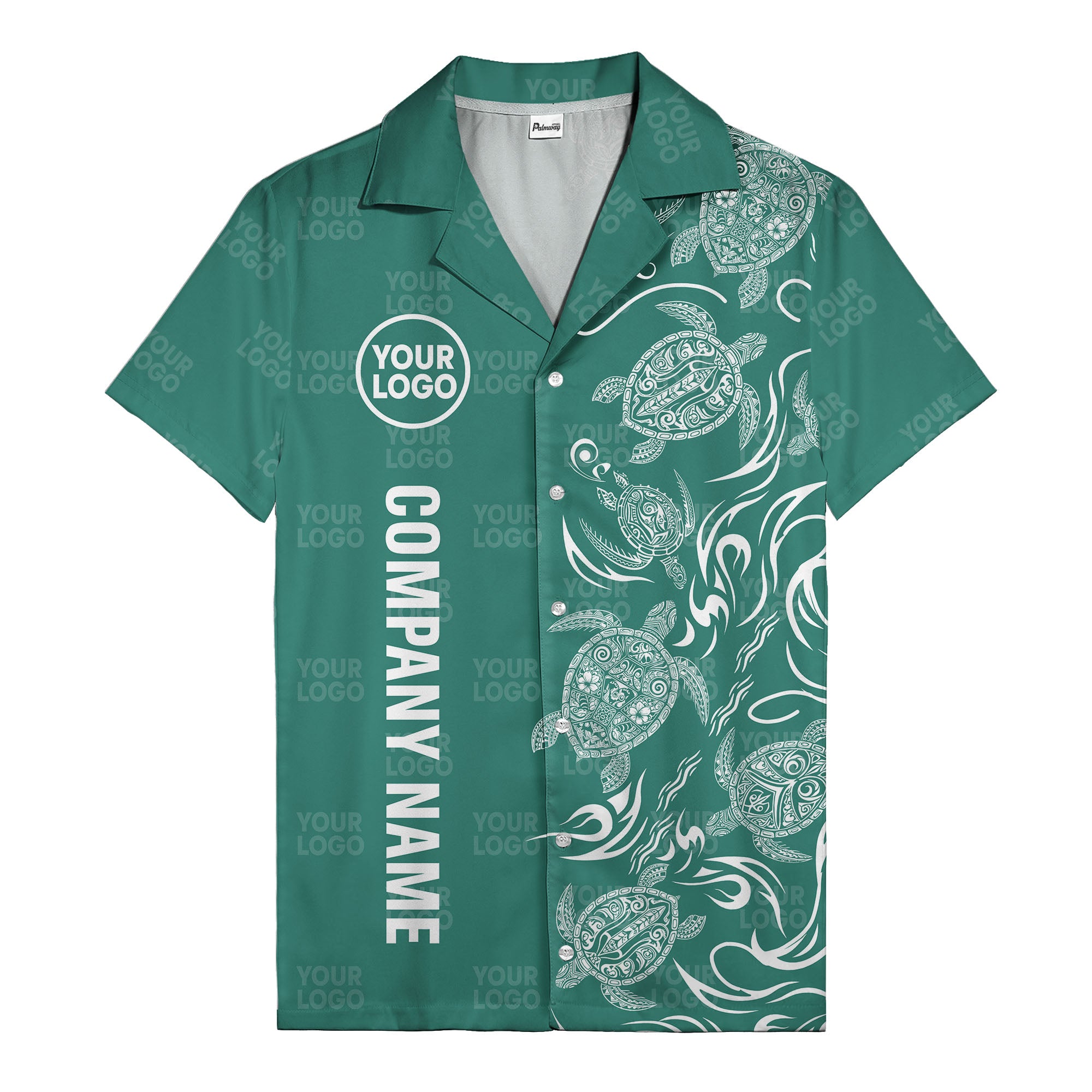 tribal black sea turtles riding waves hawaiian shirt